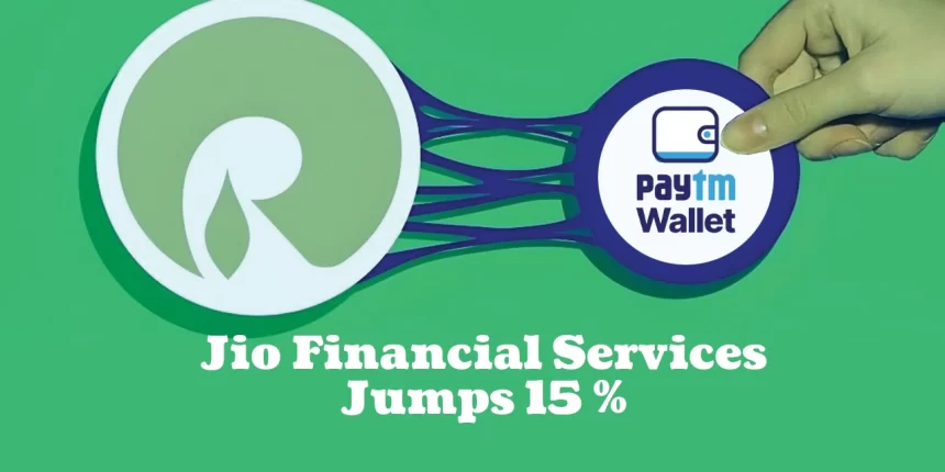 Jio Financial Services share paytm wallet news