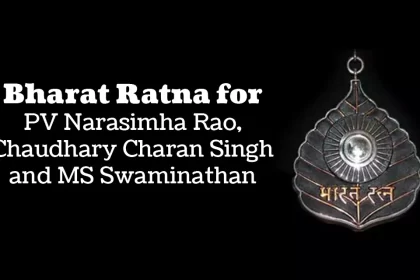 bharat ratna for pv narasimha rao chaudhary charan singh and ms swaminathan 65c600cb0ff20