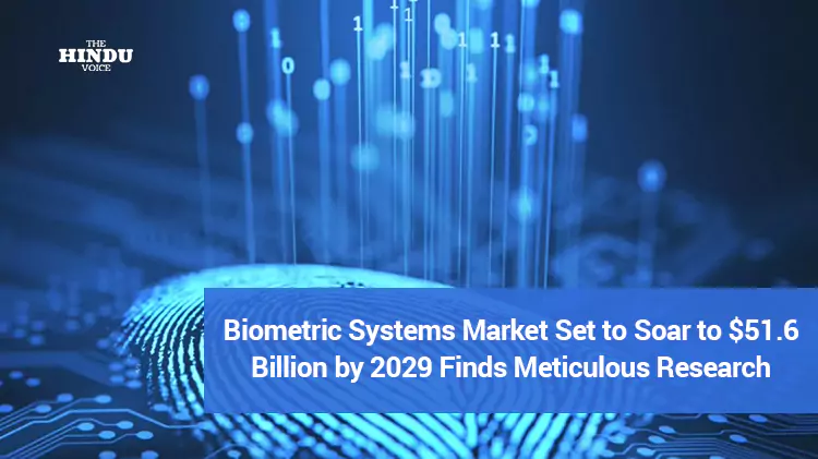 Biometric Systems Market Set to Soar to $51.6 Billion by 2029 Finds Meticulous Research