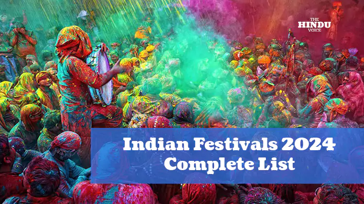 indian festivals 2024 complete list