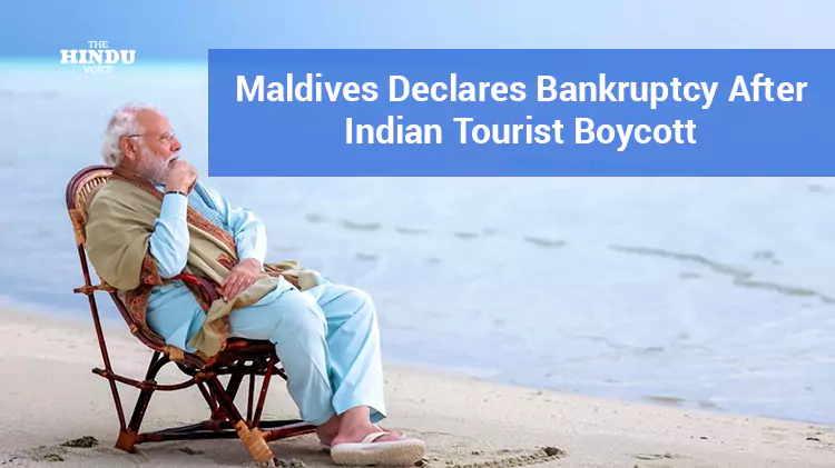 maldives declares bankruptcy after indian tourist boycott